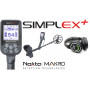 Détecteur de métaux - NOKTA MAKRO Simplex+ avec WHP (Avec casque sans fil)