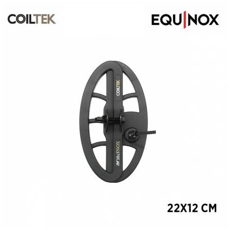 Disque COILTEK pour MINELAB Equinox - 12x22cm DD