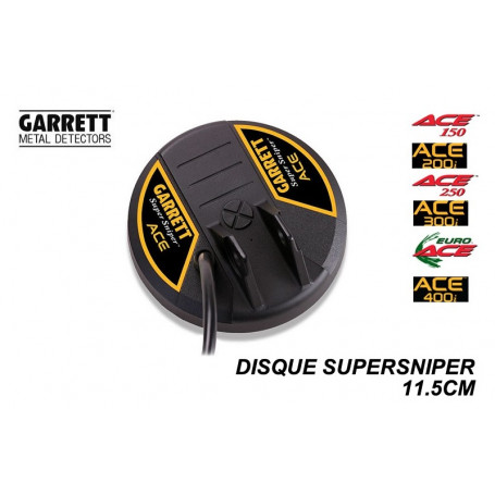 Disque GARRETT Super Sniper ACE