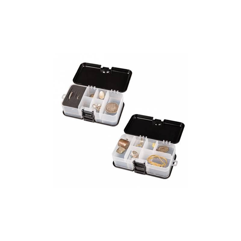 Boîte à Trouvailles Coinpad Pour Détecteur De Métaux - Coussinet Mousse Pour Protéger Monnaies Et Objets Fragiles
