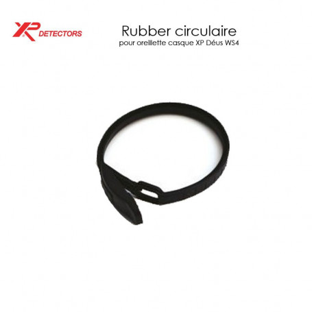 Rubber circulaire et fermoir pour casque XP DEUS WS4