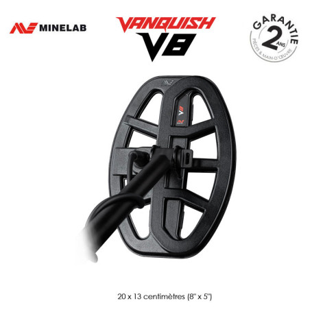 Disque V8 pour Minelab Vanquish