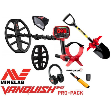 Minelab Vanquish 540 Pro Pack - Profind 20