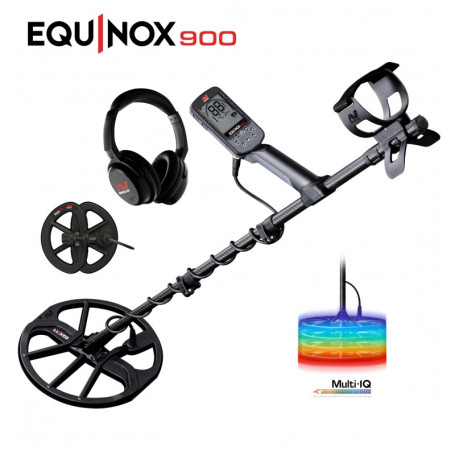 Minelab Equinox 900 – Le détecteur Multi-IQ polyvalent pour tous terrains