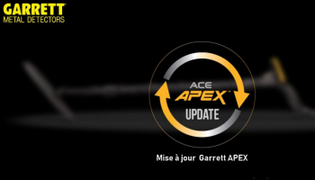 Procédure de mise à jour de détecteur de métaux Garrett APEX