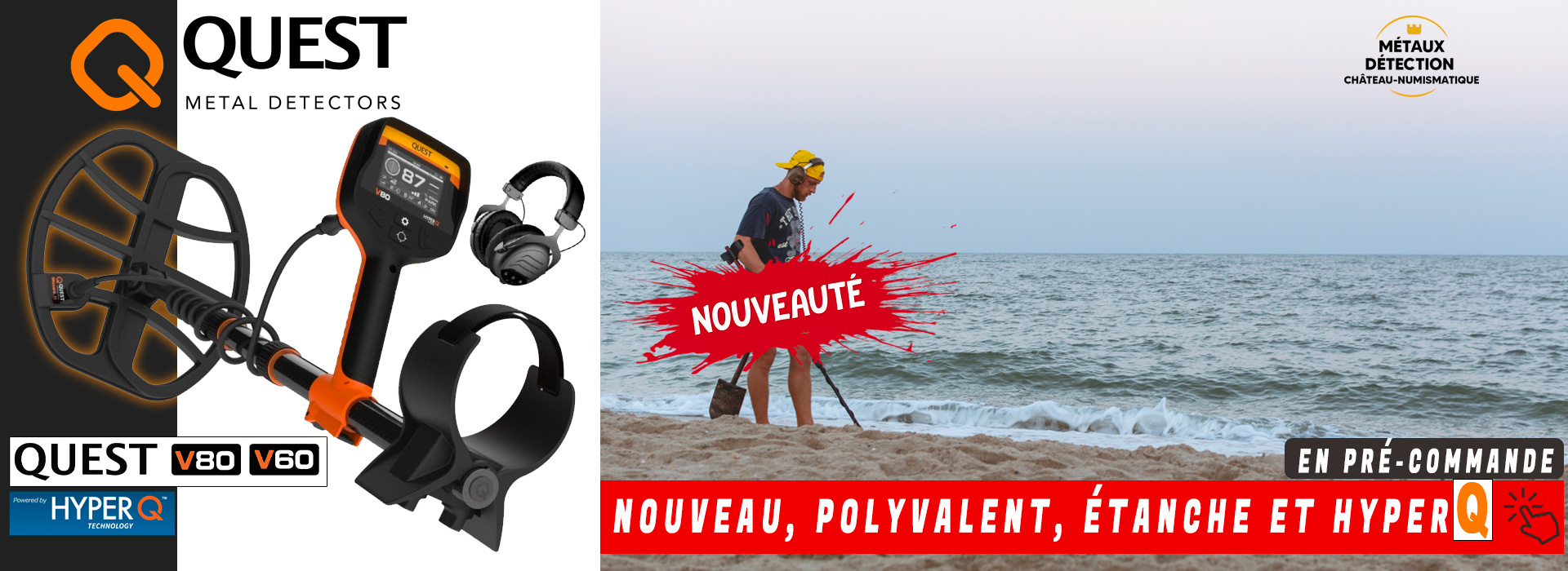 Précommande Quest V60 et V80 Précommande Quest V60 et V80