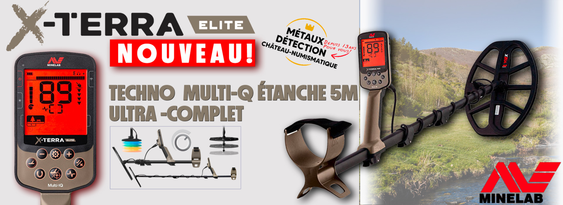Minelab X-Terra Elite Minelab X-Terra Elite