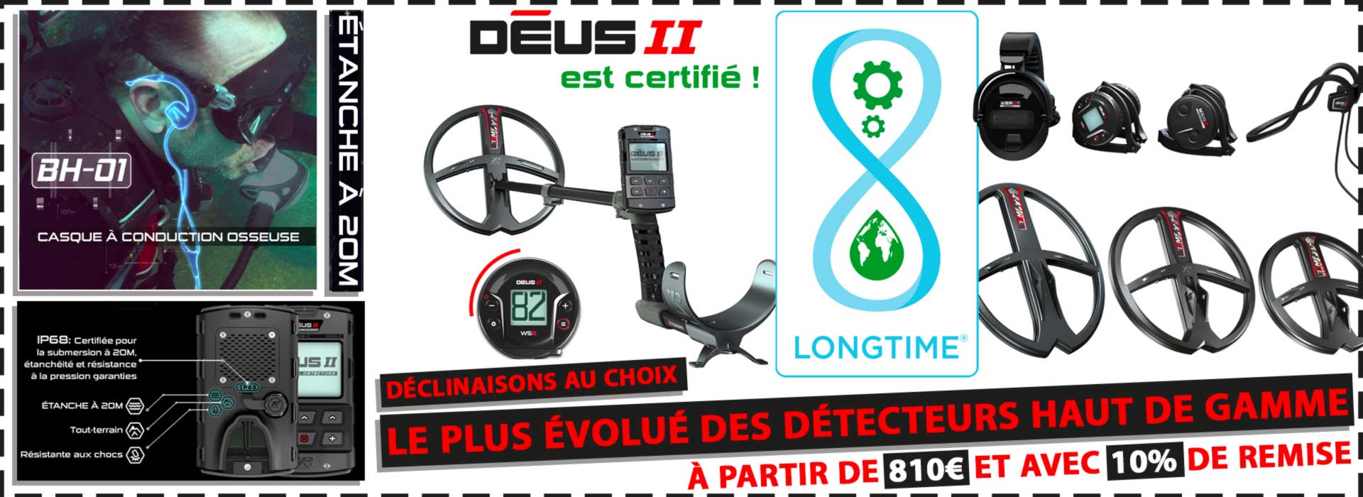 Détecteur XP DEUS II (2) : Le détecteur le plus évolué Détecteur XP DEUS II (2) : Le détecteur le plus évolué